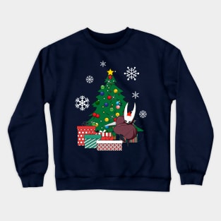 Hornet Around The Christmas Tree Hollow Knight Crewneck Sweatshirt